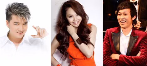 Từ trái qua: Ca sĩ Đàm Vĩnh Hưng và ca sĩ, diễn viên Minh Hằng có thu nhập thuộc hàng khủng trong giới showbiz. Danh hài Hoài Linh - nghệ sĩ hiếm hoi của làng sân khấu có cát sê cao ngất ngưởng. Từ trái qua: Ca sĩ Đàm Vĩnh Hưng và ca sĩ, diễn viên Minh Hằng có thu nhập thuộc hàng khủng trong giới showbiz. Danh hài Hoài Linh - nghệ sĩ hiếm hoi của làng sân khấu có cát sê cao ngất ngưởng.