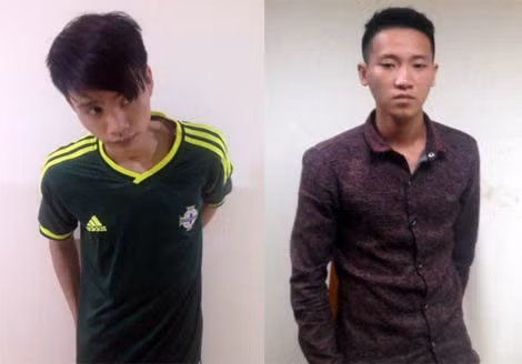Hai đối tượng gây án.