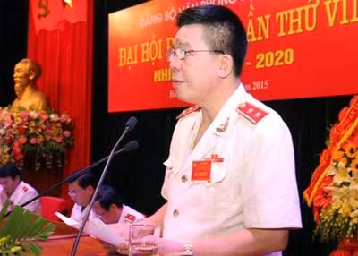 Trung tướng Nguyễn Danh Cộng.