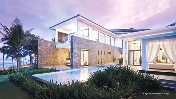 Biệt thự biển tại Vinpearl Đà Nẵng.