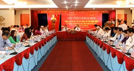 Hội thảo khoa học “Đồng chí Hà Huy Tập với công tác xây dựng Đảng”
