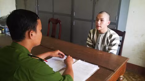 Đối tượng Lê Văn Mạnh.