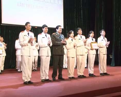 Hội thi tiếng Anh, tin học thanh niên Công an Thủ đô lần thứ I