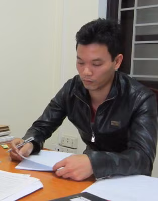 Trần Lê Đức khai báo trước Cơ quan điều tra. Trần Lê Đức khai báo trước Cơ quan điều tra.