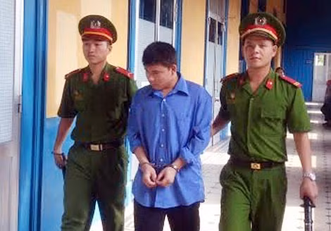 Bị cáo Tuyền sau phiên xử hôm nay.