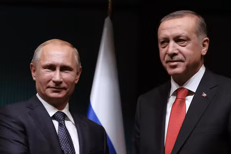 Tổng thống Nga Putin-Tổng thống Thổ Nhĩ Kỳ Erdgogan
