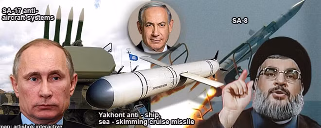 Israel đang than phiền Nga cung cấp vũ khí cho Hezbollah