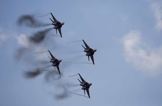 Không quân Nga-Syria đã phối hợp tuyệt vời để giáng đòn sấm sét.... Không quân Nga-Syria đã phối hợp tuyệt vời để giáng đòn sấm sét....