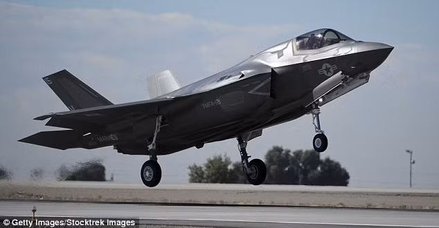 Mẫu máy bay chiến đấu F-35 của Mỹ
