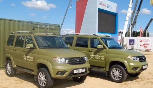 Mẫu xe UAZ 3163 sẽ được Nga triển khai đến Syria