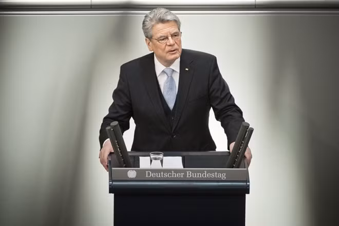 Tổng thống Đức Joachim Gauck.