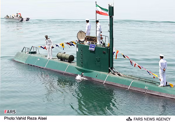 Một tàu ngầm của Iran