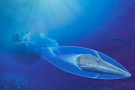 Khishchnik phóng trong môi trường chân không bằng bong bóng khí, giảm thiểu lực cản, tốc độ lên đến 420km/giờ