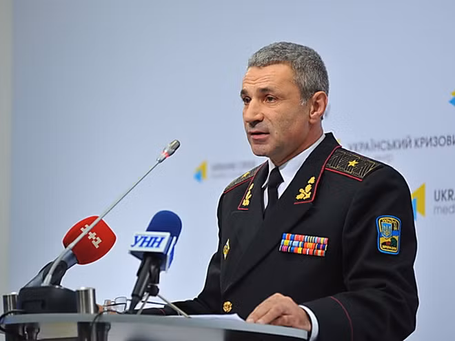Chỉ huy Hải quân Ukraina Voronchenko