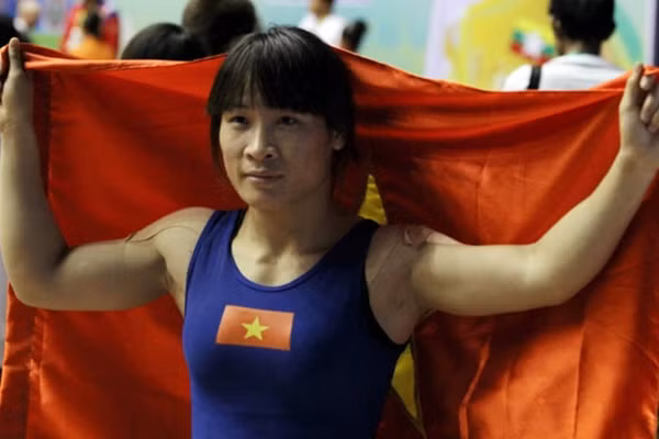 VĐV Nguyễn Thị Lụa.
