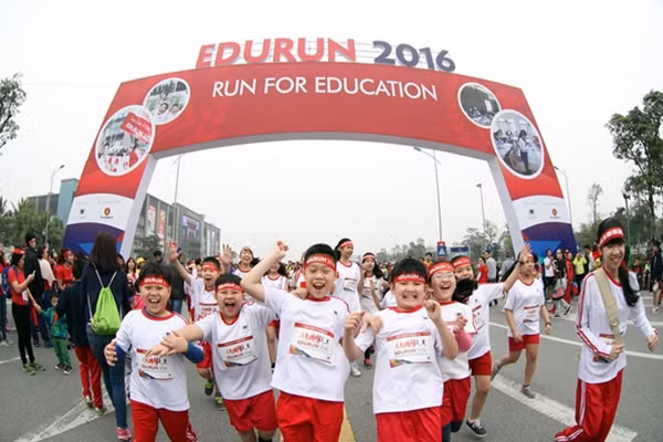 Edurun là sự kiện thường niên do Hệ thống giáo dục Vinschool đăng cai tổ chức với mục tiêu gây quỹ xây dựng trường lớp, phát triển giáo dục ở các vùng khó khăn.