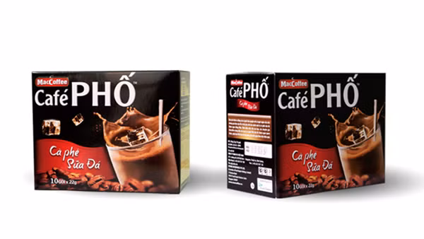 2 lô Maccoffee café phố - cà phê sữa đá vi phạm ATTP đã bị xử phạt.