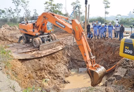 Tổng Công ty CP Vinaconex đẩy nhanh tiến độ xây dựng dự án nước sạch Sông Đà giai đoạn 2.