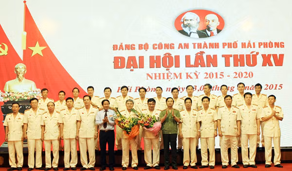 Thượng tướng Đặng Văn Hiếu, Ban chấp hành Đảng bộ CATP nhiệm kỳ 2015-2020.