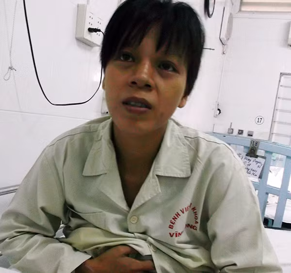 Sản phụ Duyên kể lại sự việc.