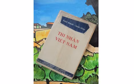 Cuốn “Thi nhân Việt Nam” do NXB Thiều Quang xuất bản.