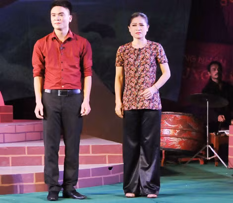 Nghệ sĩ Mai Thủy trong một vai diễn.