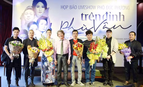 Live show “Trên đỉnh Phù Vân” của Phó Đức Phương sẽ diễn ra vào cuối tháng 12.