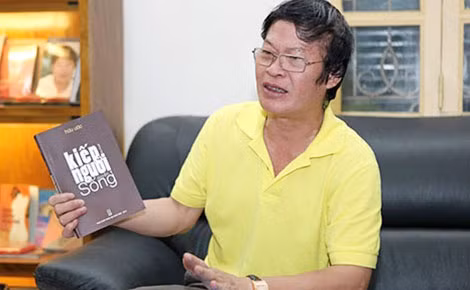 Trung tướng- nhà văn Hữu Ước chia sẻ về cuốn tiểu thuyết mới của mình.