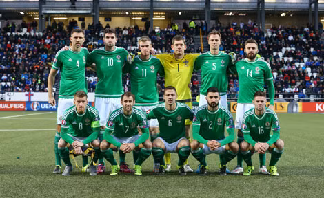 Bóng đá Bắc Ireland lần đầu góp mặt tại sân chơi cao nhất khu vực.