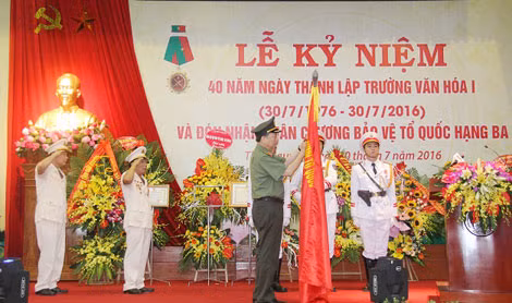 Trường Văn hoá I kỷ niệm 40 năm ngày thành lập 