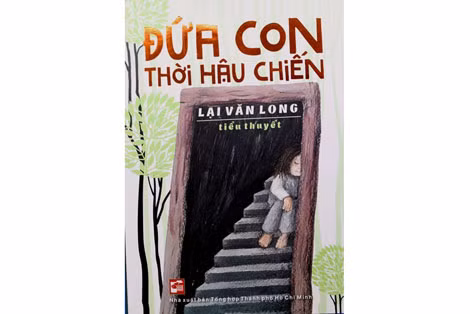 Bìa tiểu thuyết “Đứa con thời hậu chiến”.