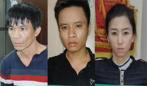 Các đối tượng trong một vụ án.