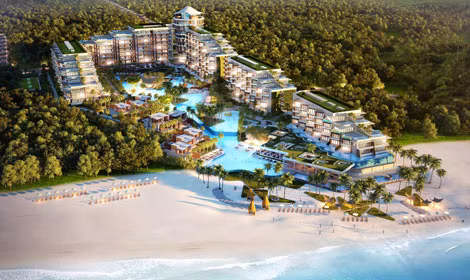 Tổng thể dự án Condotel Premier Residences Phu Quoc Emerald Bay.