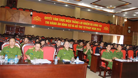 Các đại biểu tại Hội nghị tập huấn.