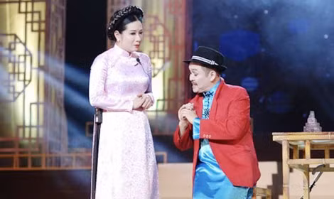 Nghệ sĩ Xuân Hinh và Thanh Thanh Hiền.
