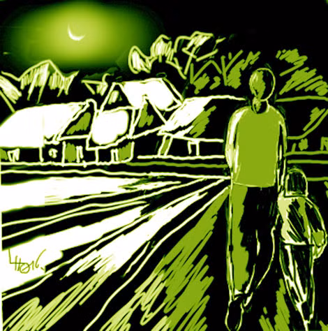 Minh họa: Lê Huy Quang.