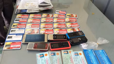 Tang vật của vụ án.