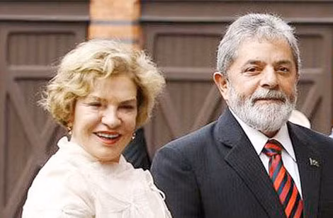 Vợ chồng cựu Tổng thống Lula da Silva.
