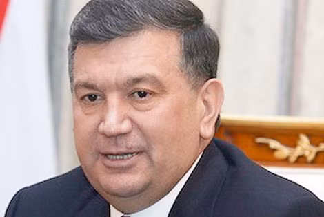 Tổng thống Shavkat Mirziyoyev.