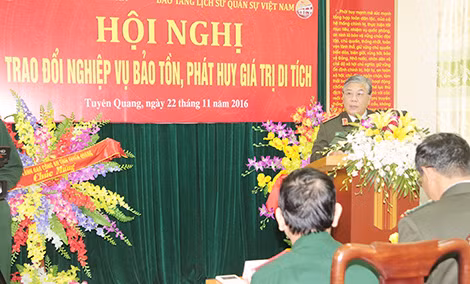 Thiếu tướng Nguyễn Bình Ban, Viện trưởng Viện lịch sử Công an nhân dân.