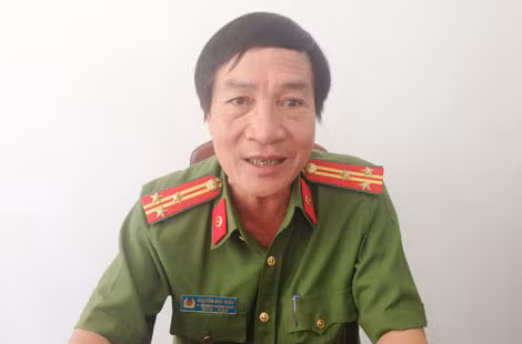 Thượng tá Nguyễn Đức Minh - Phó trưởng Phòng PC52 Công an tỉnh Khánh Hòa.