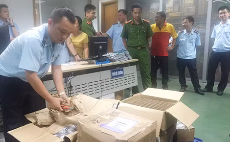 Tang vật bị thu giữ.