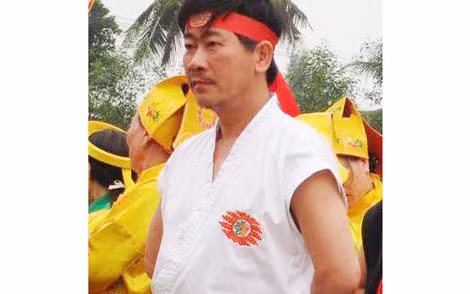 Võ sư Trịnh Hồng Minh.