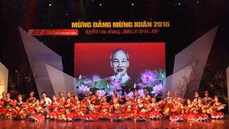 Một trong những tiết mục nghệ thuật đặc sắc trong chương trình.