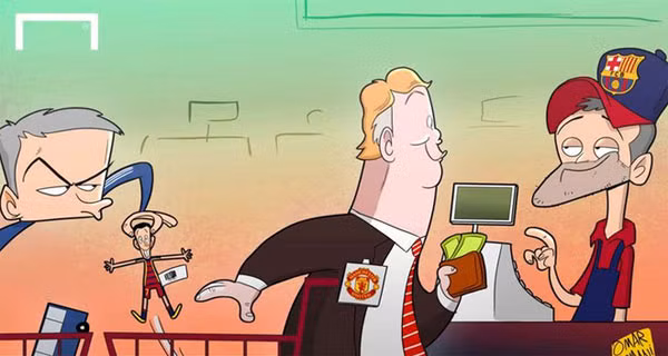 Vaal Gaal khờ khạo nên để Jose Mourinho cuỗm mất Pedro ngay trước mũi. Vaal Gaal khờ khạo nên để Jose Mourinho cuỗm mất Pedro ngay trước mũi.