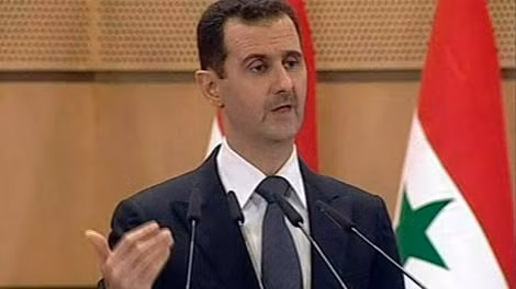 Tổng thống Syria Assad.
