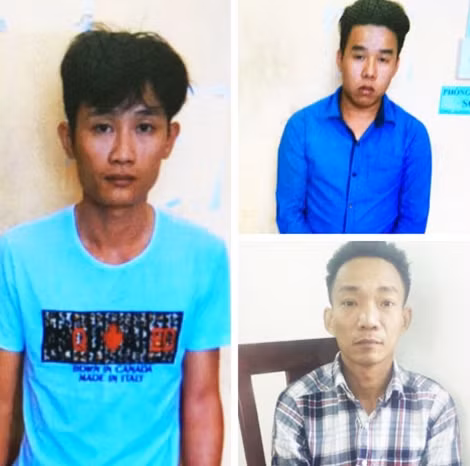 Các đối tượng trong nhóm khống chế anh Hoàng sang Campuchia bị bắt giữ.