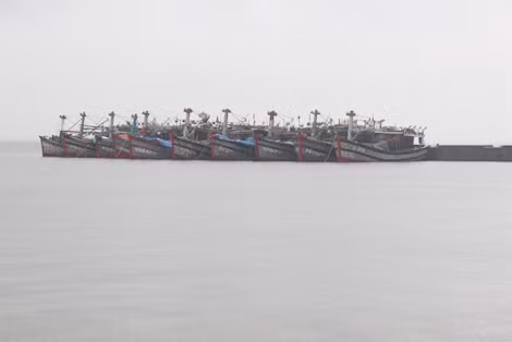 Tàu thuyền của ngư dân xã Phú Thuận (huyện Phú Vang) đã vào bờ neo đậu để tránh bão Hagupit. Tàu thuyền của ngư dân xã Phú Thuận (huyện Phú Vang) đã vào bờ neo đậu để tránh bão Hagupit.