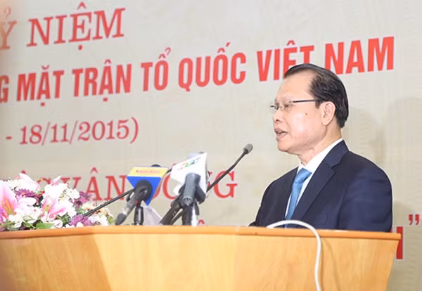 Phó Thủ tướng Nguyễn Văn Ninh phát biểu tại buổi Lễ.