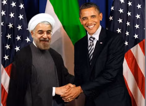 Tổng thống Rohani và Tổng thống Obama. Tổng thống Rohani và Tổng thống Obama.